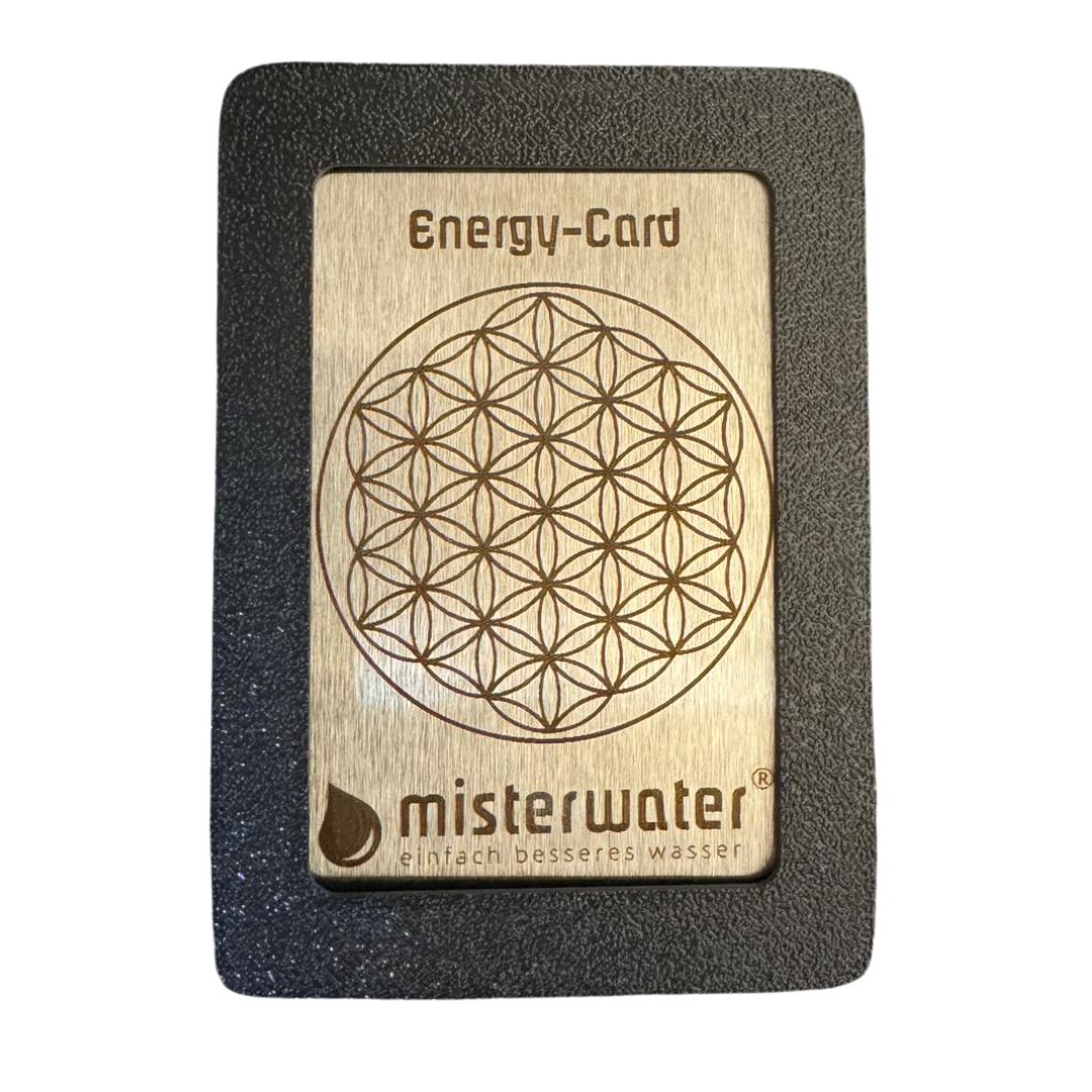 Energy Card mit der Blume des Lebens